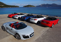 Gama Audi Cabrio 2010